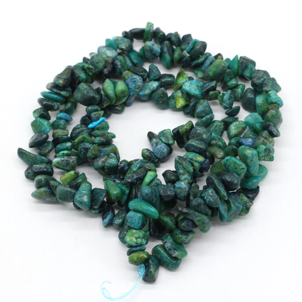 

New Natural Semi-precious Stone Blue Crazy Agate Irregular Beads Variety of Stones for DIY Necklace Bracelet Jewelry Women Gift
