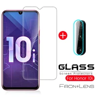 2 in 1 camera protective glass on honor 10i tempered armor onor 10 i screen prtector on honor10i xono i10 hry lx1t lens film