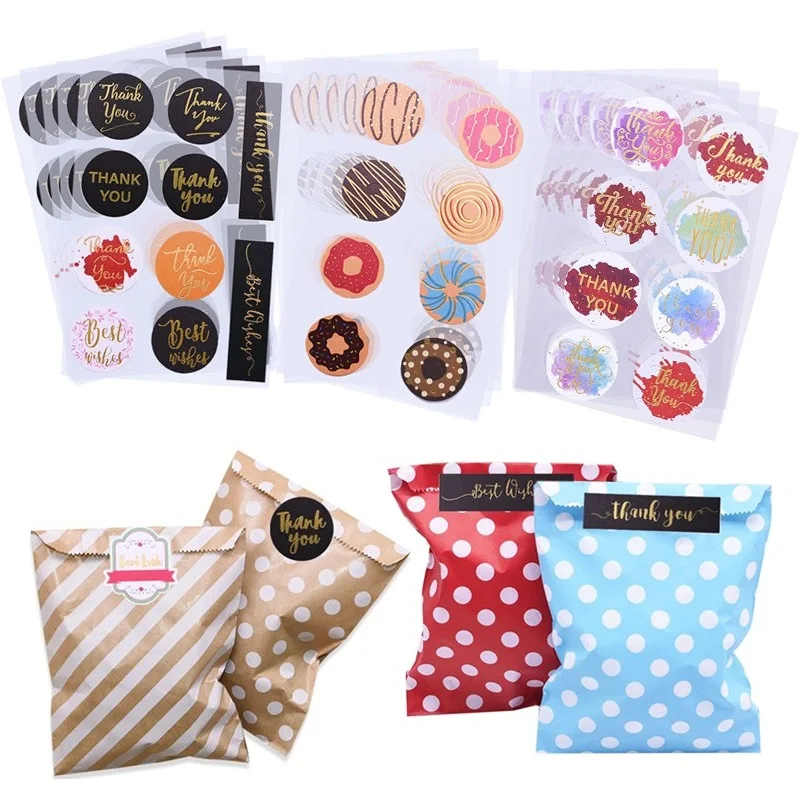 Клейкая бумага ручной работы в нескольких стилях ярлыки на сумки г. с днем