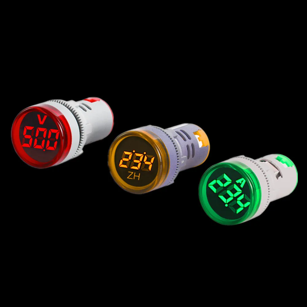 22 мм AD16 22DSV переменного тока 60 500V Мини Напряжение метр светодиодный цифровой