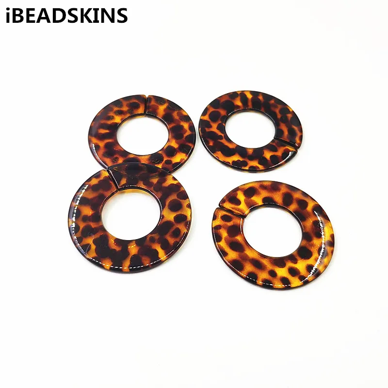 Новое поступление! Тонкий УФ фильтр 49 мм 50 шт. акриловые бусины с леопардовым