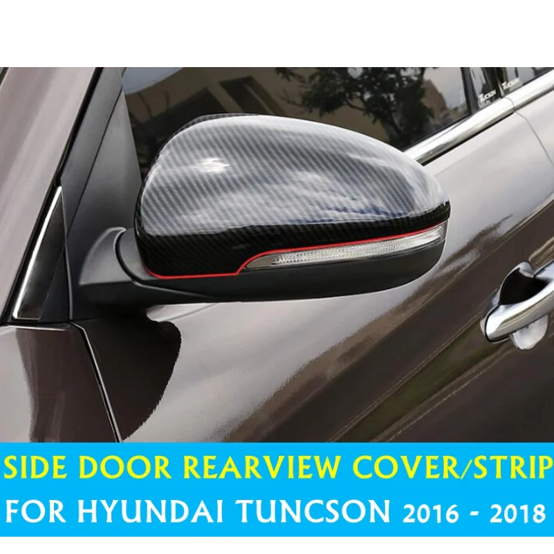 ABS Хромированная нержавеющая сталь для Hyundai Tucson 2016 2017 2018 2019 боковая дверь заднего