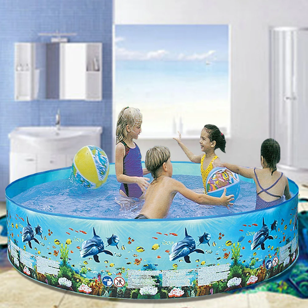 

Kids inflatable Pool High Quality Children's Home Use Paddling Pool Large Size Inflatable Round Swimming Pool for baby