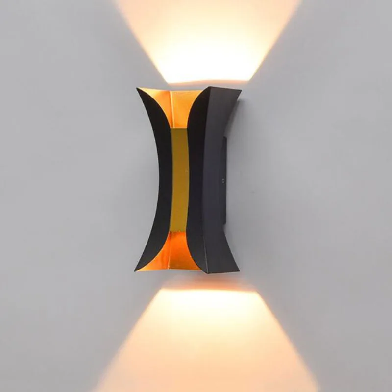 Для дома и улицы вверх вниз 14 Вт светодиодный настенный светильник простой