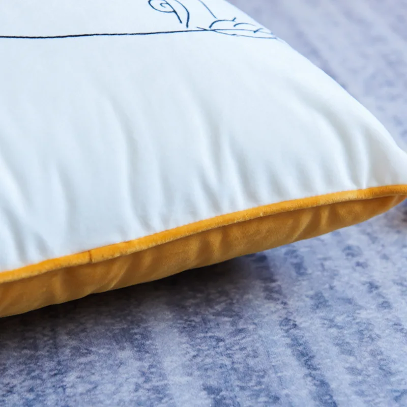 Роскошный светильник высокого качества бархатная наволочка для подушки