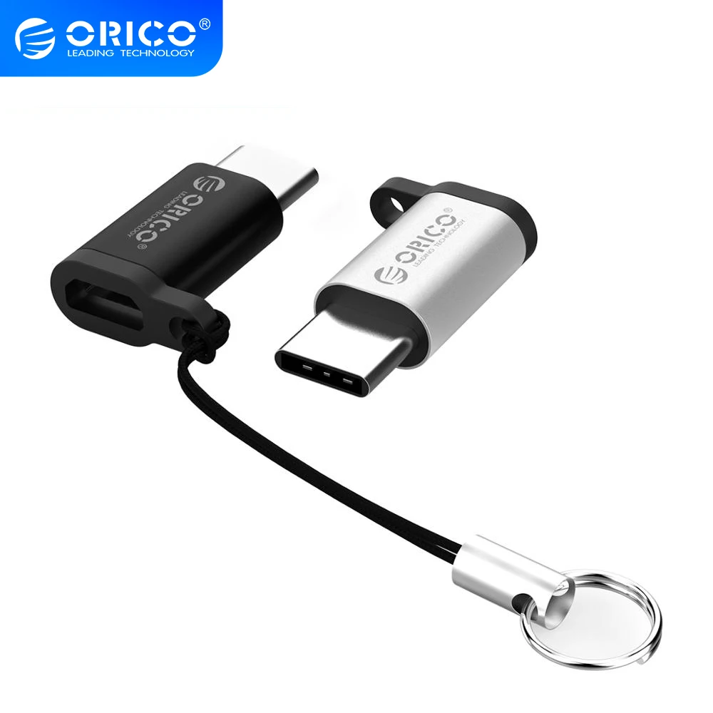 Микро USB OTG адаптер ORICO Type c 3 0 конвертер для зарядки и синхронизации данных