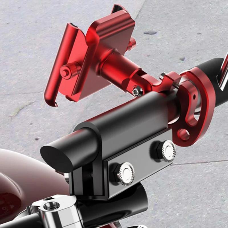 Алюминиевый держатель для телефона на руль велосипеда или мотоцикла