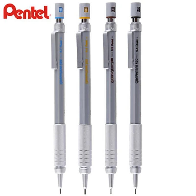 

Pentel Graphgear 500 Drafting Pencil Mechanical Pencil 0.3/0.5/0.7/0.9 mm PG513 PG515 PG517 PG519 Low Gravity Center