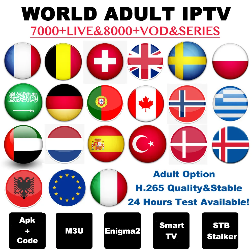 HD французский iptv 4k подписка android tv box 7000 live VOD Франция арабский Бельгия Испания Германия Великобритания, Португалия Швеция m3u iptv код