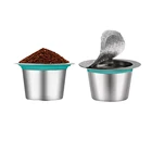 Капсулы для кофе Nespresso многоразовые, 10 шт., 100 уплотнений, нержавеющая сталь