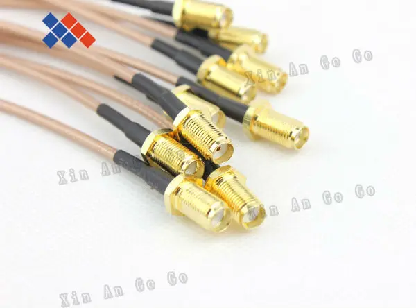 50pcs/lot SMA female to CRC9 pigtail cable for HUAWEI 3G modem RG316 15CM free ship by DHL or EMS | Обустройство дома