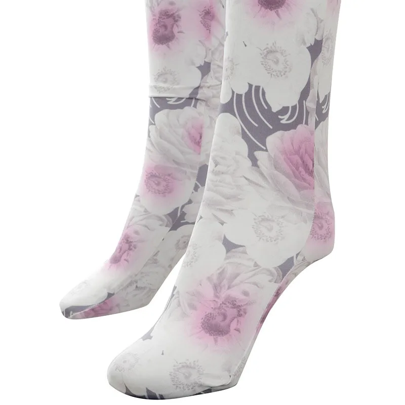 

Sexy Jumpsuits for Women Floarl Printed Bodycon Hot Night Party Skinny Clubwear Long Sleeve Slim Women's Jumpsuits O Neck