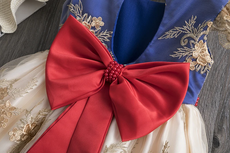 Платье для маленьких девочек Вечерние платья на Новый год элегантное платье