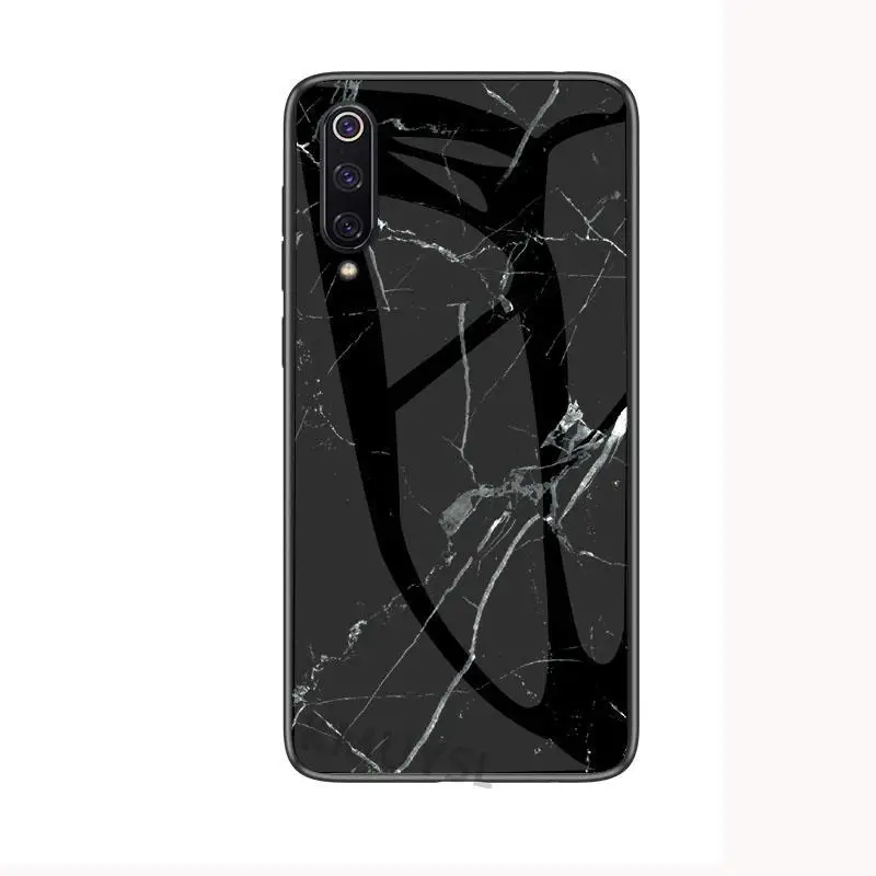 Мраморный чехол из закаленного стекла для Xiaomi mi 9 SE 8 Lite mi A2 A1 5X 6X Max 3 Red mi 6 Pro 5 Plus 4 4X 6A Note 7 Pro 5A Prime
