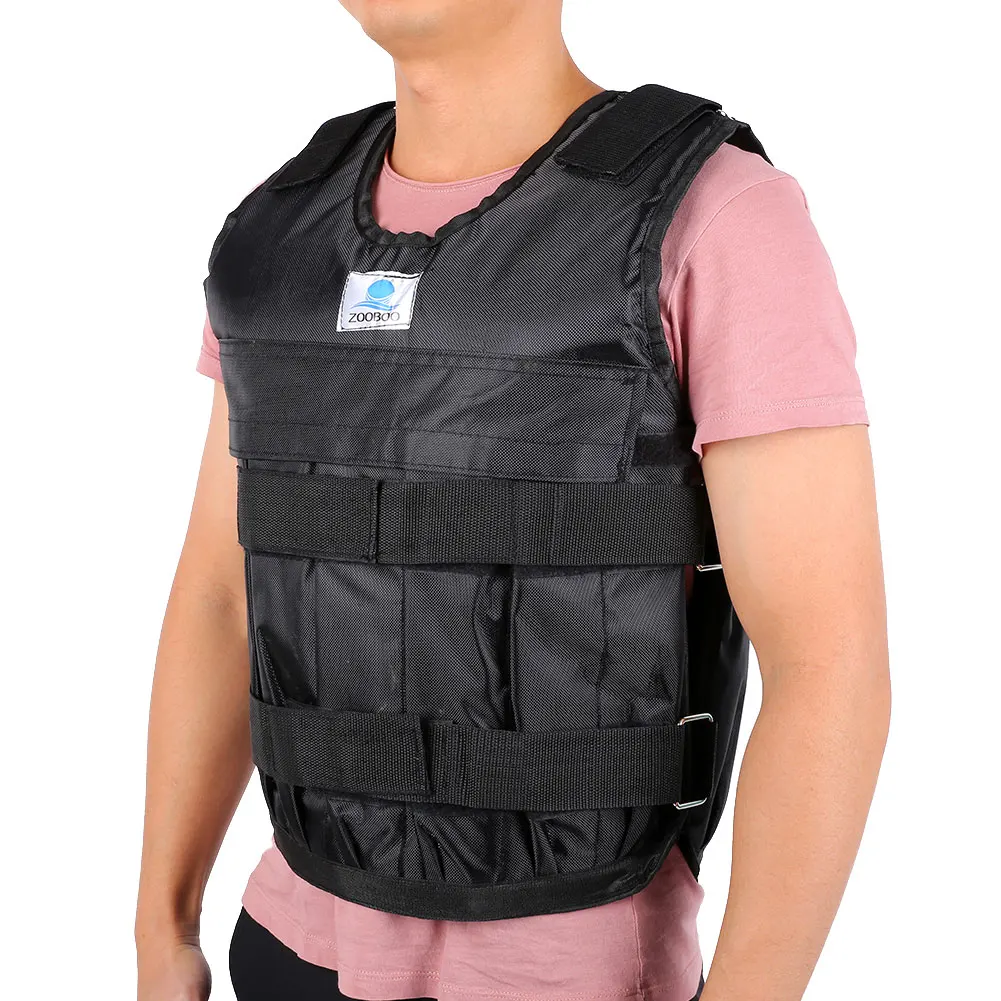 Empty Vest 20 кг/44LBS Регулируемый взвешенный жилет для дома, спортзала, занятий спортом, фитнесом, тренировочное оборудование, Регулируемый жилет, куртка - Цвет: Empty Vest