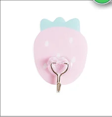 Креативная симпатичная крепкая клеящаяся Вешалка крючок на присоске