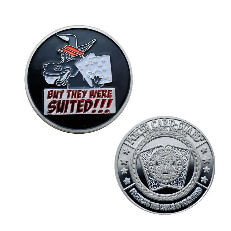 Новое поступление высокое качество осла Lucky покерных фишек казино памятная