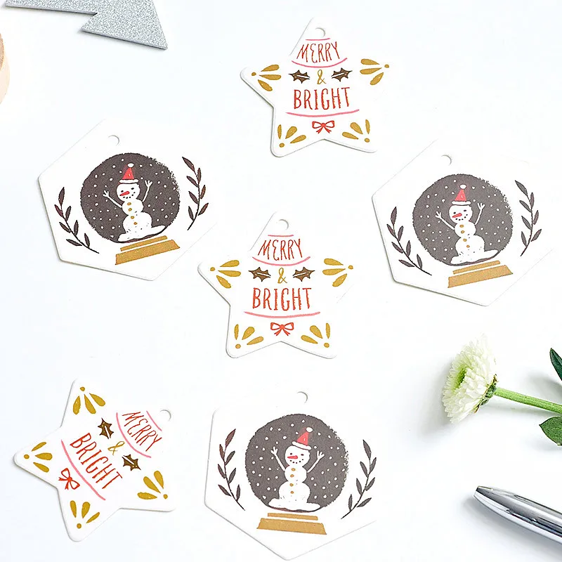 100 шт. бумажные ярлыки для украшения одежды|Украшения своими руками вечеринки| |