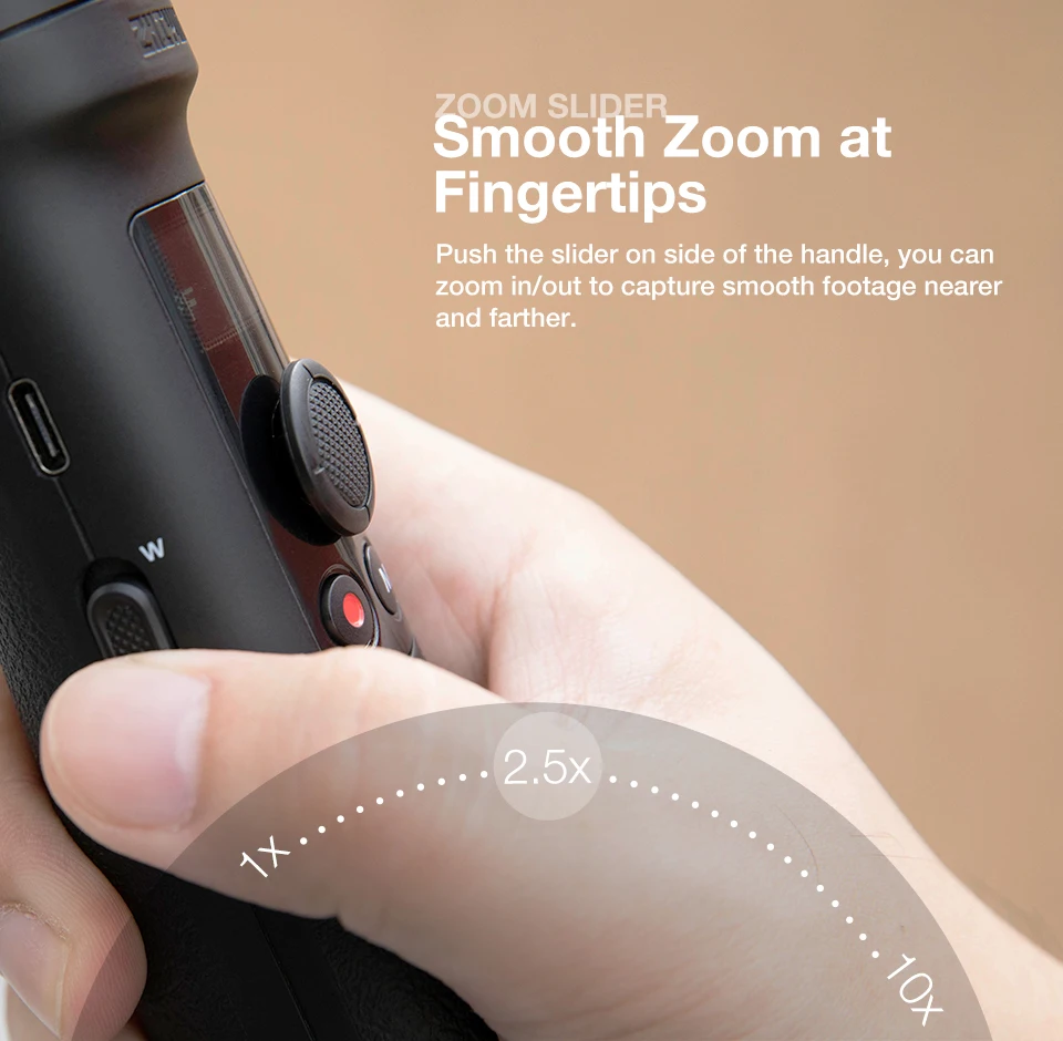 ZHIYUN официальный кран M2 стабилизатор Gimbal 3 оси портативный все в одном для видеокамеры SLR камера смартфон Действие Cam для sony