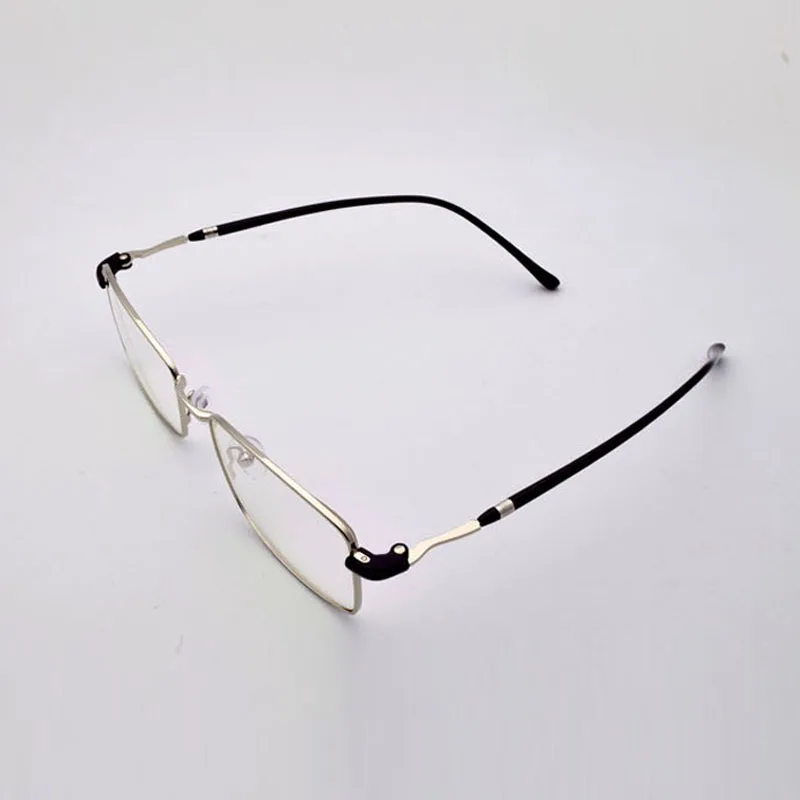 Мужские очки с тонкой оправой квадратные золотистые магниты поляризационные