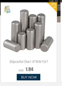 100 шт./лот Допустимое отклонение диаметра 2*3 4 5 6 7 8 9, 10, 11, 12, 13, 14, 15, 16, 17, 18, 20 Подшипниковая сталь цилиндрические штифты-игла-удерживающий штифт