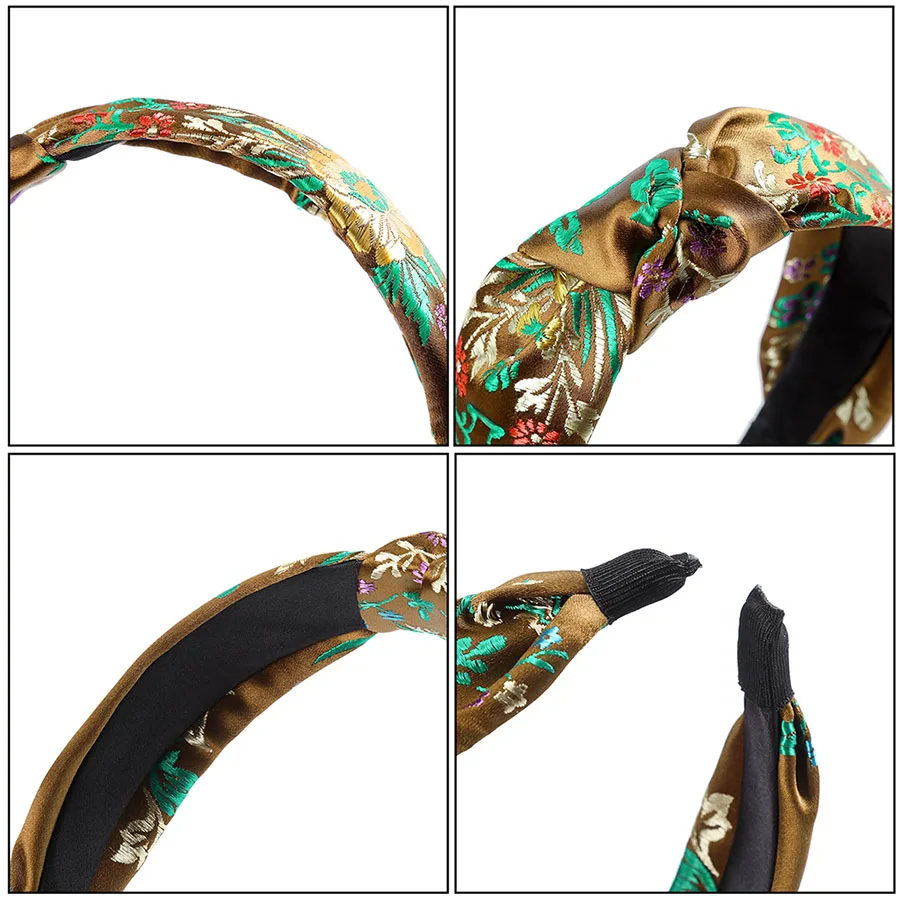 Haimeikang завязанный резинка для волос женщин головные повязки в стиле &quotРетро&quot