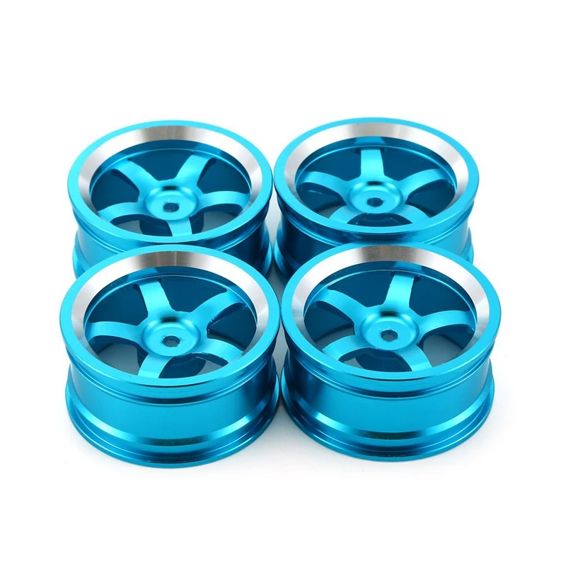 4 шт. алюминиевые 52 мм колесные диски для RC 1/10 на дороге Drift Traxxas HSP Tamiya HPI Kyosho RedCat SAKURA
