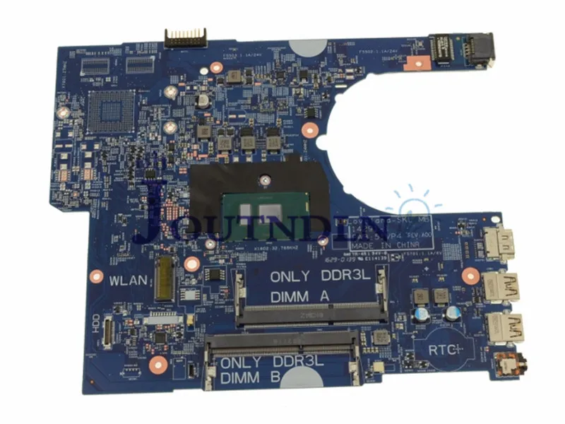 Материнская плата JOUTNDLN для ноутбука Dell Latitude 3470 3570 VWFGF 0VWFGF CN-0VWFGF W/ i5-6300U CPU 14291-1 DDR3 |