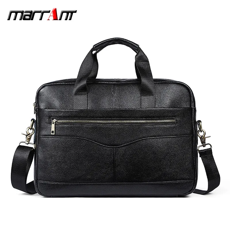 

Men's Real-Leather Bag Men's Casual Business Briefcase Cross Men's Shoulder/Crossbody Bag Handbag Fashion