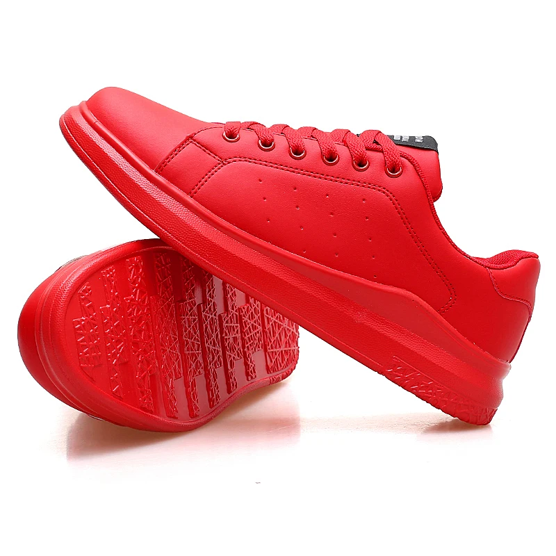 WOLF WHO 2021 Shoes Men Sneakers Casual Lace Up Breathable white male Flats Plus Size 35-46 Hombre Zapatos X-122 |