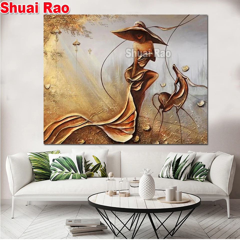 Картина из квадратных страз 5 d мозаика с абстрактным изображением сексуальной