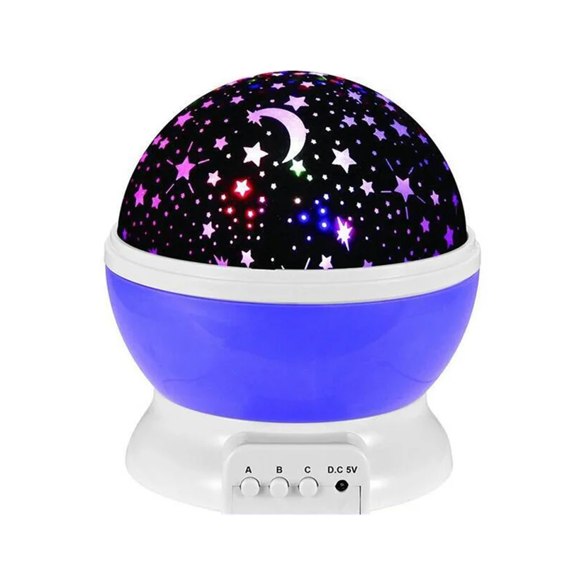 9 режимов LED USB вращающийся ночной Светильник проектор Звездное небо Звезда Дети