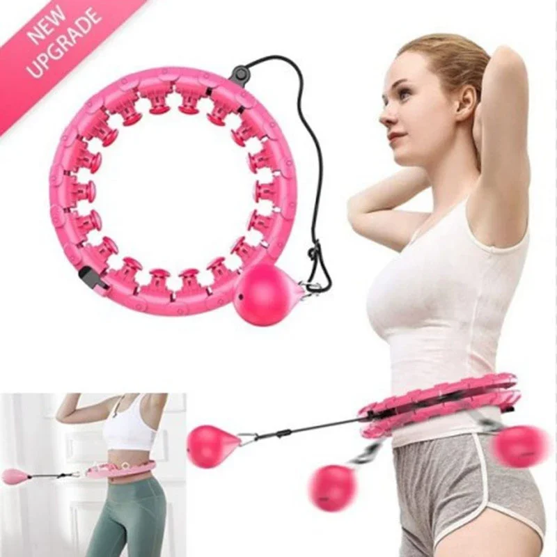 

Adjustable Sport Hoops Abdominal Thin Waist Exercise Detachable Massage Hoops Fitness Equipment Gym Home Training Weight Loss
