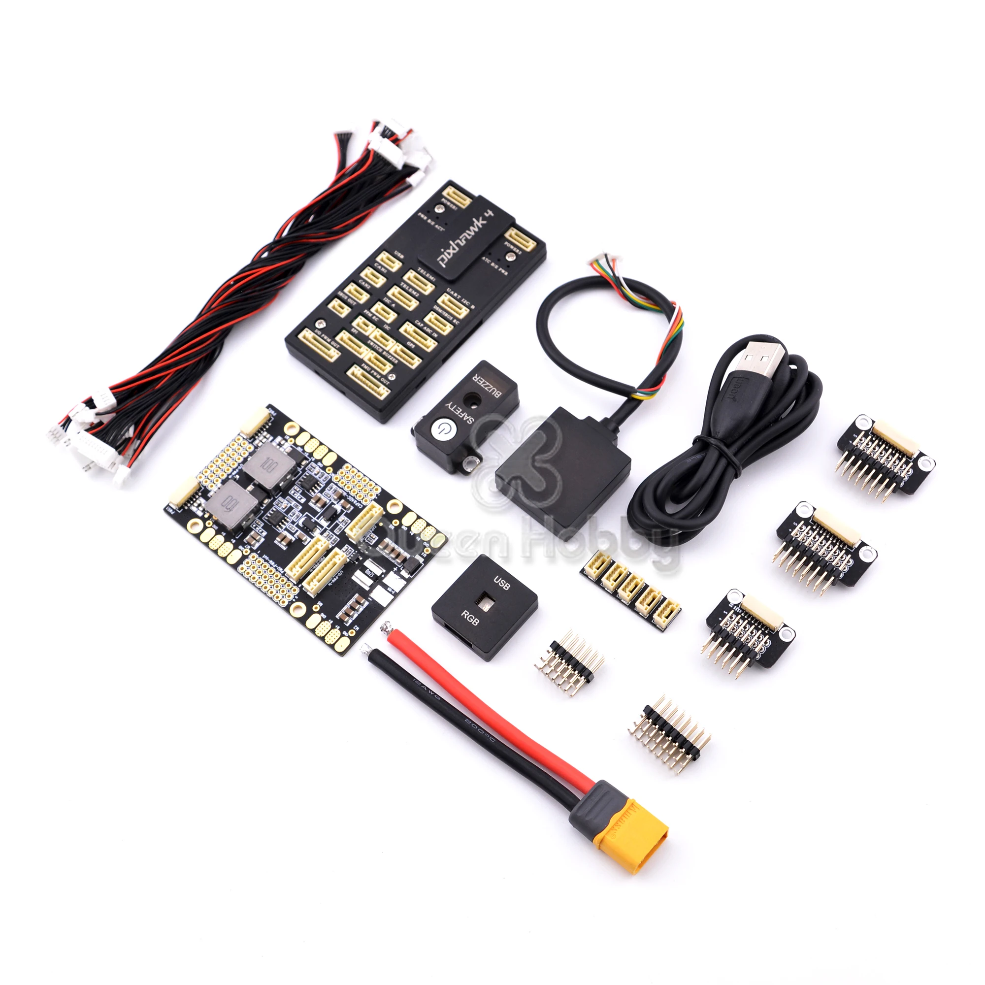 Система управления полетом Pixhawk 4 Pixhawk4 M8N GPS модуль питанием плата автопилот