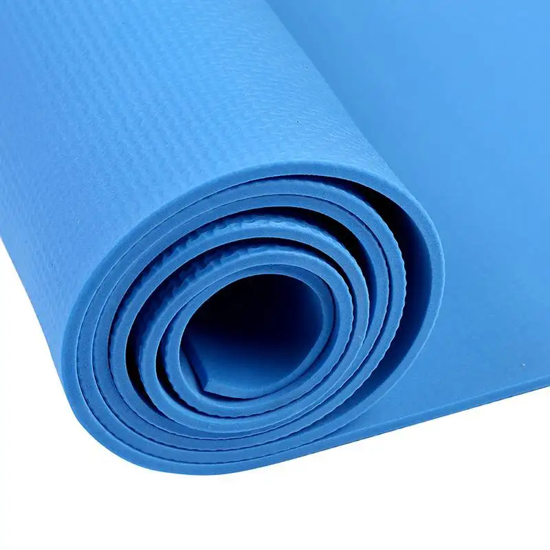 173*60 cm 4mm TPE Yoga Mat with Position Line Non Slip Carpet For Beginner Environmental Fitness Gymnastics Mats | Спорт и