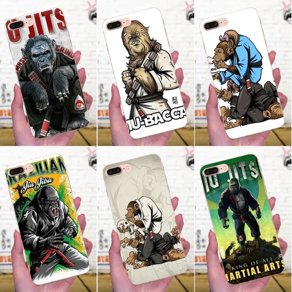 Мягкий чехол для телефона бразильский джиу джитсу Красочный Для Huawei Mate 7 8 9 10 20 P8 P9