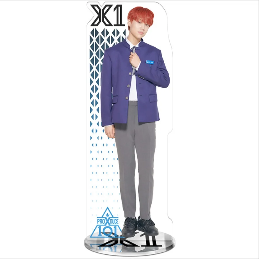 Kpop X ONE Standing Action Table Decor Song Hyeong Jun Son Dong Pyo Acrylic Standee Action Figure Doll 22cm Produce x 101 - Цвет: 8
