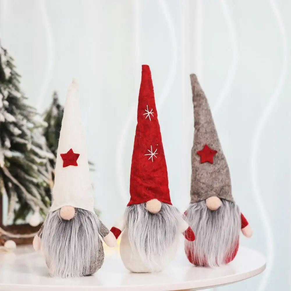 Рождественские игрушки для кукол Санта-Клаус Снеговик Лось Рождественская елка подвесное украшение для дома рождественские вечерние подарки Navidad Christma
