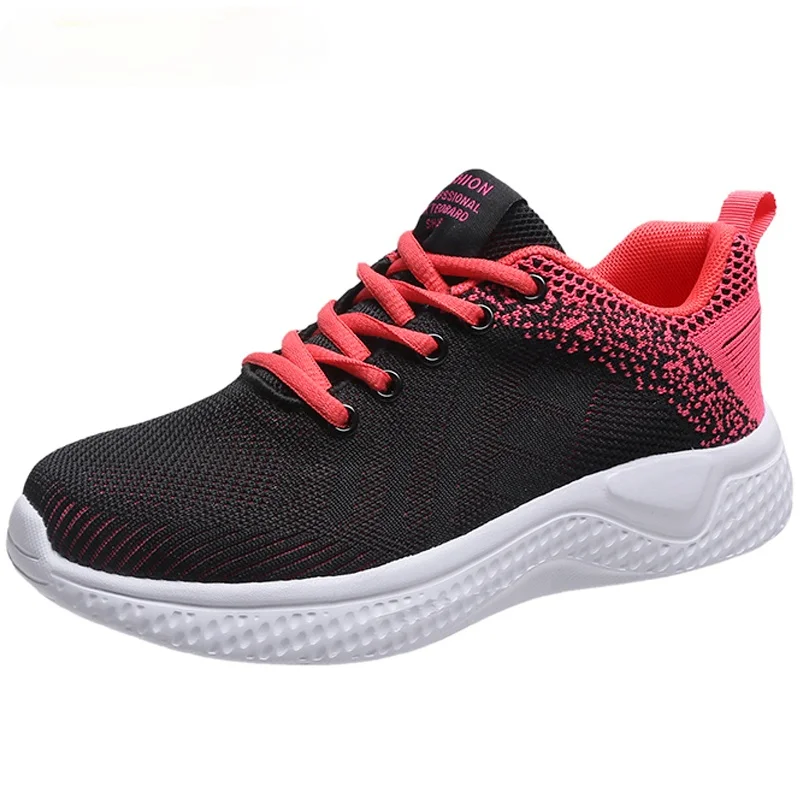 

XIZOU Women Casual Shoes Fashion Breathable Walking Mesh Flat Shoes Woman Black Sneakers Women 2021 Tenis Feminino Female Shoes