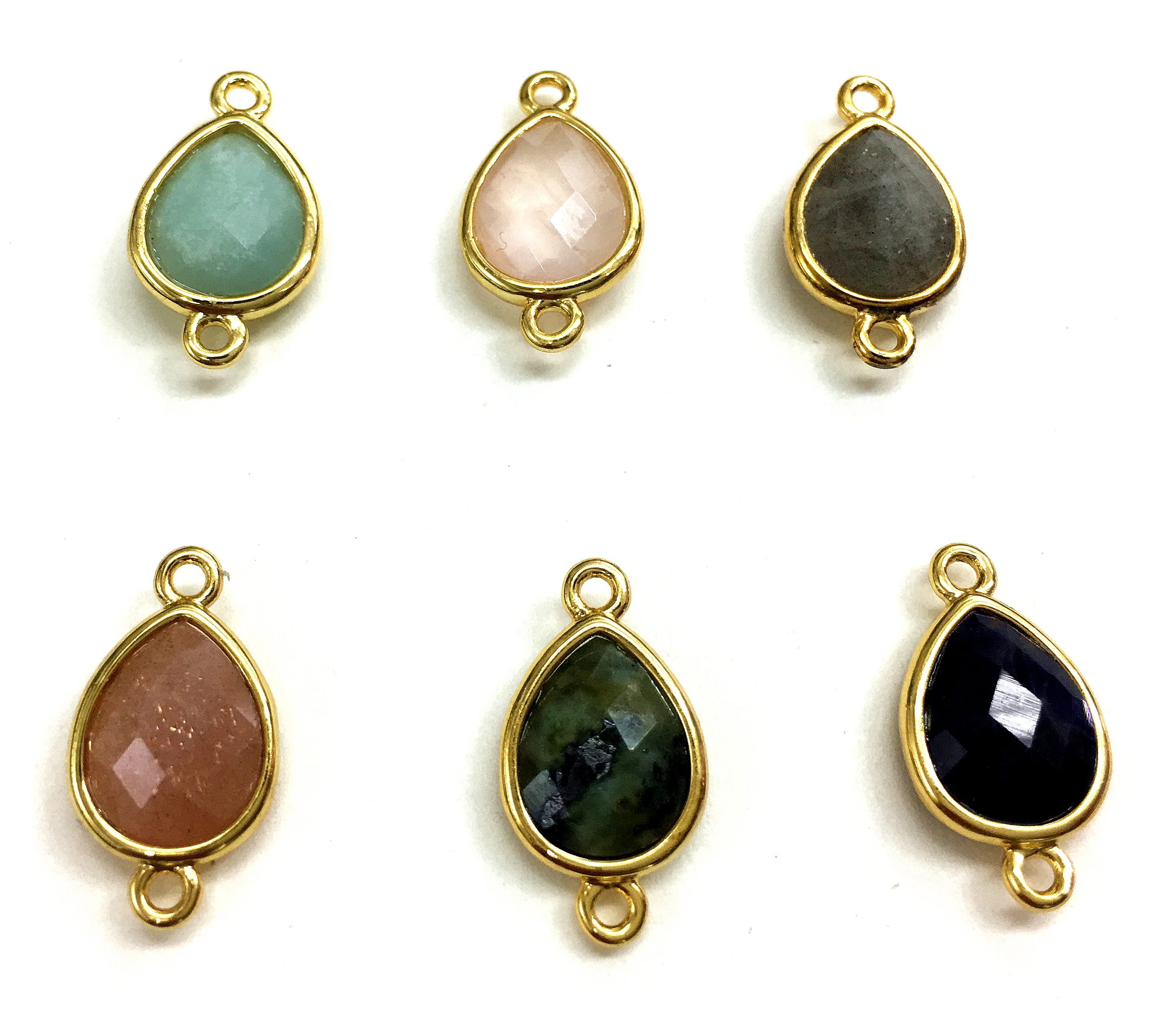 Латунь микро проложить CZ Циркон КАПЛЕВИДНАЯ металлическая прокладка Шарм найти