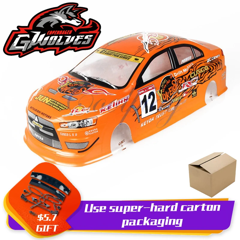 37 видов 1/10 RC автомобиль 195/190 мм ПВХ Окрашенный корпус с хвостом для 1:10 RC хобби гоночный Дрифт автомобиль hsp yokomo hpi ZD TAMIYA