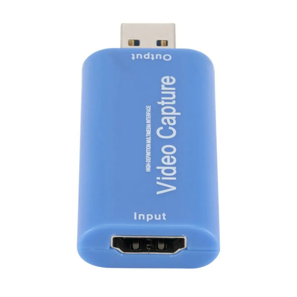 

USB 2,0 HDMI-совместимая карта видеозахвата для PS4, игровой DVD-видеорегистратор, записывающая пластина для прямой трансляции видео