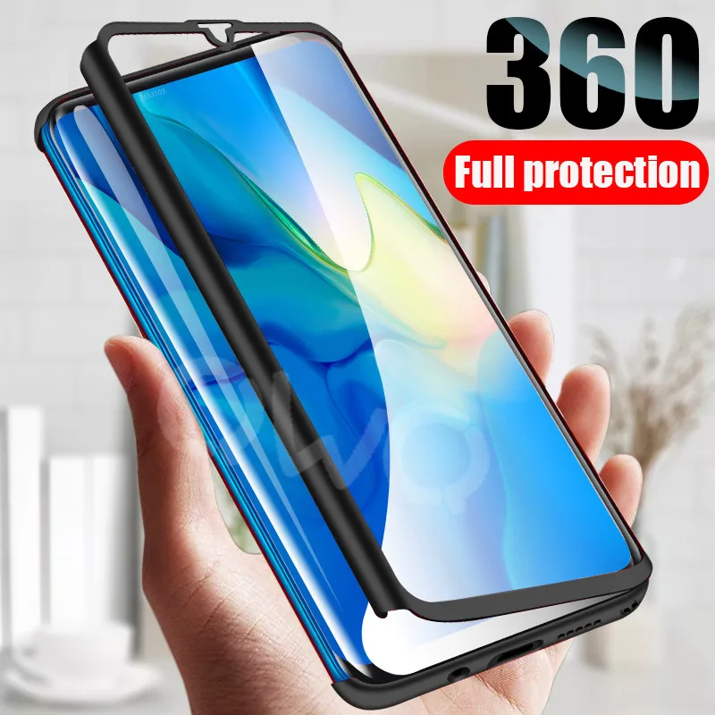 360 градусов Матовая коробка phoen, чехол для samsung Galaxy S8 S9 S10 Plus Note 9 8 полная Защита для samsung S10E S7 S6 PC задняя крышка