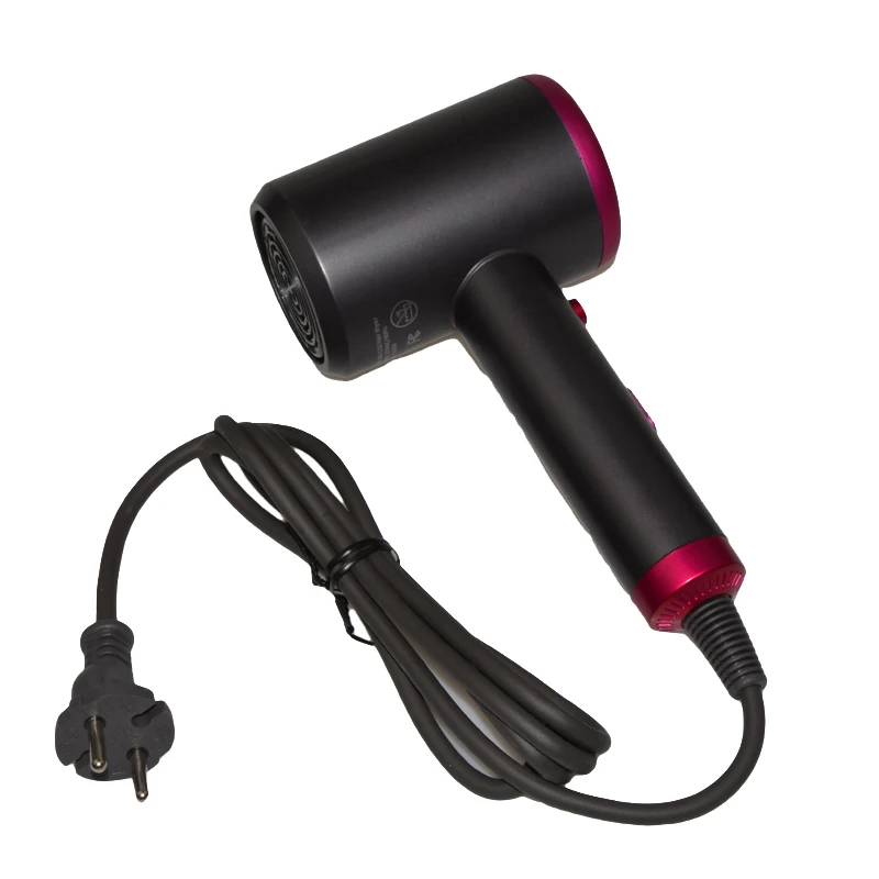 Professional Negative Ion Hair Blower Powerful Blowing Anion Dryer Overheating Protect Low Noise Drying Styling Tool | Бытовая техника
