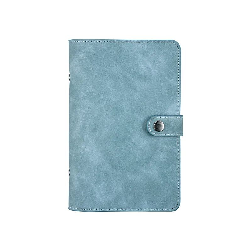 Свободные листовой журнал Тетрадь A6 связующий дневник из искусственной кожи