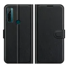Кожаный флип-чехол для TCL 20 SE
