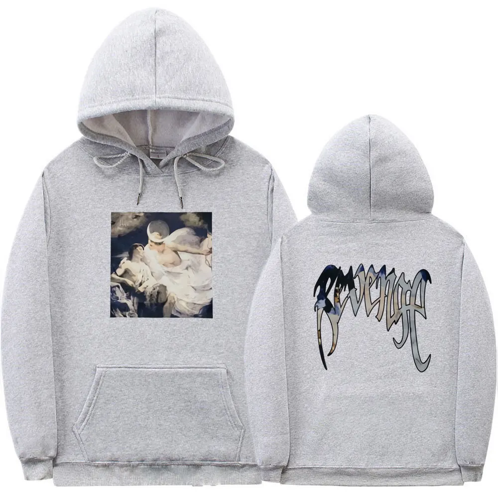 

Hip Hop Rapper XXXtentacion Revenge Printing Men Women Hoodie Fashion EU Size Hooded Sweatshirt Dragon Bone Skeleton Hoodies
