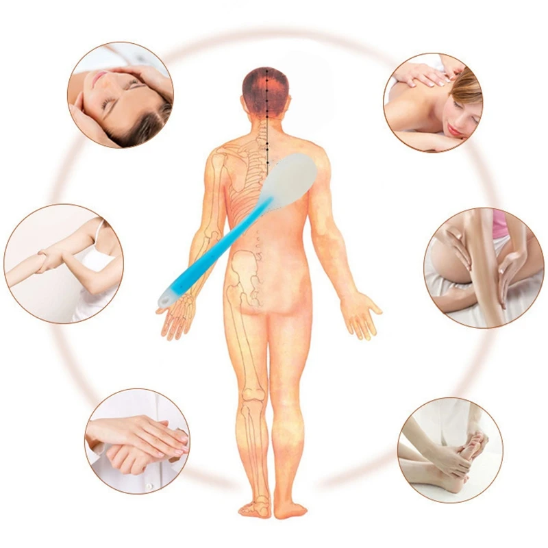 

Silicone Massager Stick Clapping Relaxation Hammer Stick Relieve Muscle Back Massager Body Neck Fatigue Handle