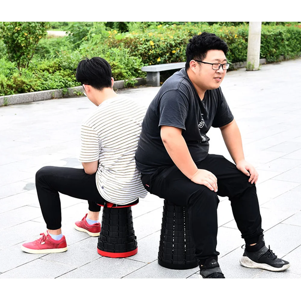 

Portable Telescoping Stool Retractable Folding Garden Camping Stools Seat for Fishing Hiking Traveling Outdoor Activities