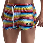 Быстросохнущие пляжные шорты с принтом для фитнеса, новинка 2021, мужские купальники, мужские плавки, летняя пляжная одежда для купания, шорты для серфинга